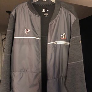 New XL Nike Atlanta Falcons Super Bowl jacket.